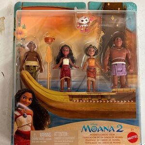 Disney Moana 2 Canoe Crew Playset